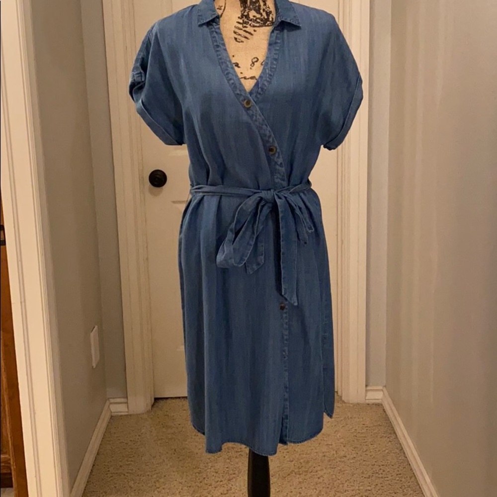 Denim dress